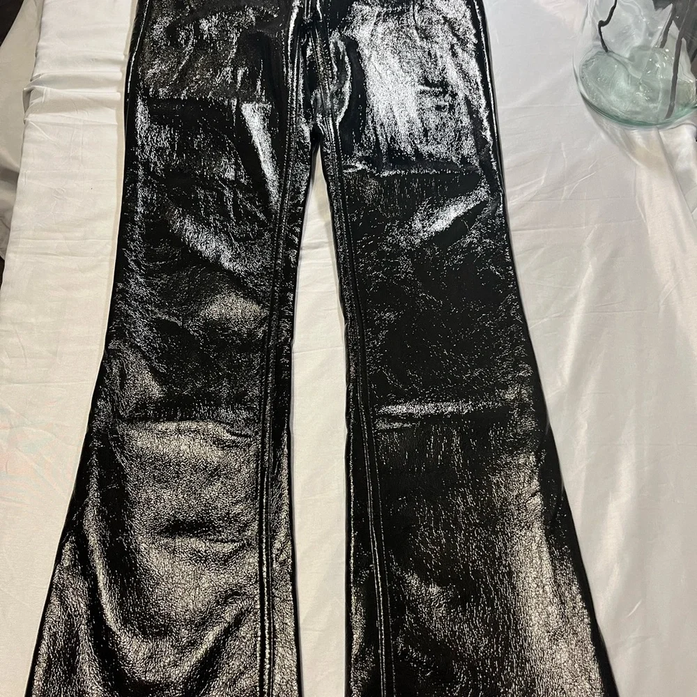 GAP Women's Shiny Black Boot Cut Jeans - Picture 8 of 8